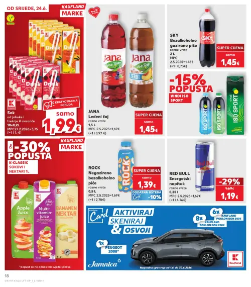 Kaufland katalog — stranica 18 (vrijedi 24. 06. 2026.–30. 06. 2026.)
