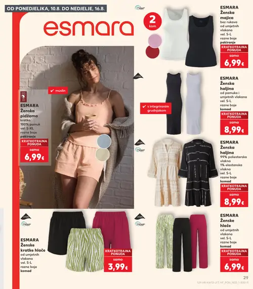 Kaufland katalog — stranica 29 (vrijedi 06. 08. 2026.–11. 08. 2026.)
