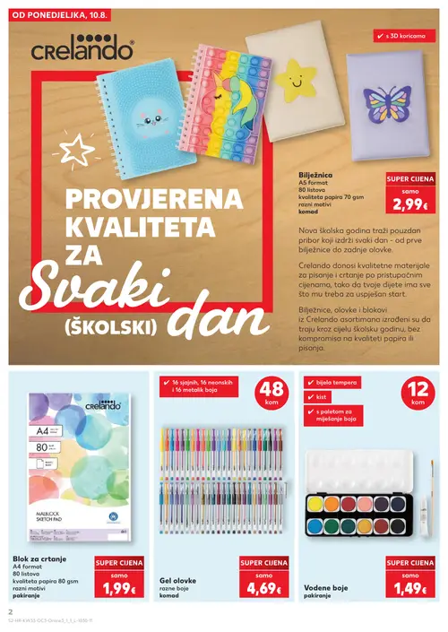 Kaufland katalog — stranica 2 (vrijedi 10. 08. 2026.–31. 08. 2026.)