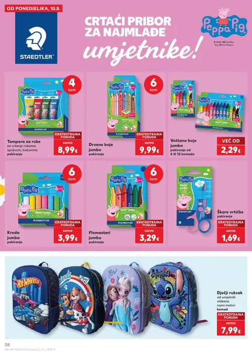 Kaufland katalog — stranica 38 (vrijedi 10. 08. 2026.–31. 08. 2026.)