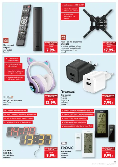 Kaufland katalog — stranica 41 (vrijedi 10. 08. 2026.–31. 08. 2026.)
