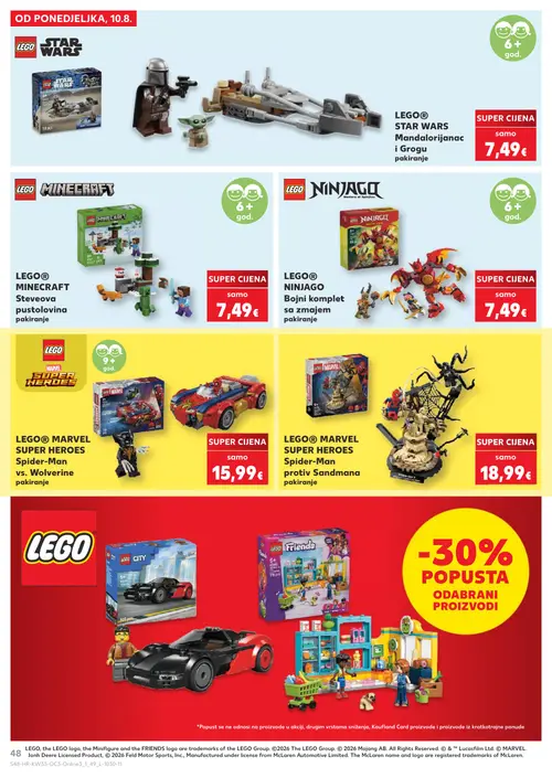 Kaufland katalog — stranica 48 (vrijedi 10. 08. 2026.–31. 08. 2026.)