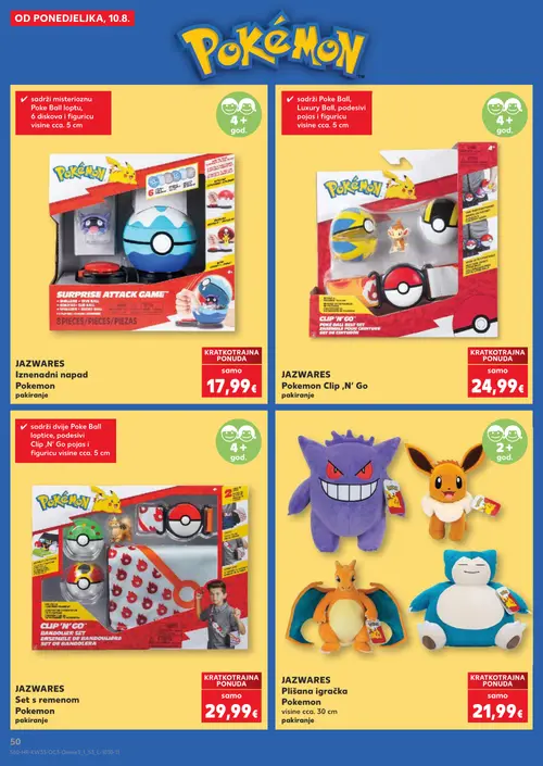 Kaufland katalog — stranica 50 (vrijedi 10. 08. 2026.–31. 08. 2026.)