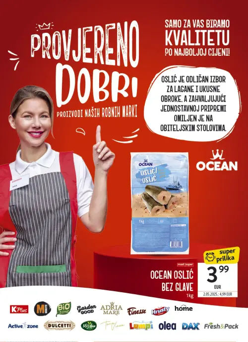 Konzum katalog — stranica 46: OCEAN OCEAN OSLIĆ BEZ GLAVE (vrijedi 24. 06. 2026.–30. 06. 2026.)