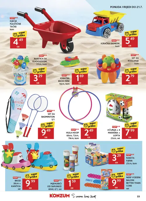 Konzum katalog — stranica 33 (vrijedi 08. 07. 2026.–14. 07. 2026.)