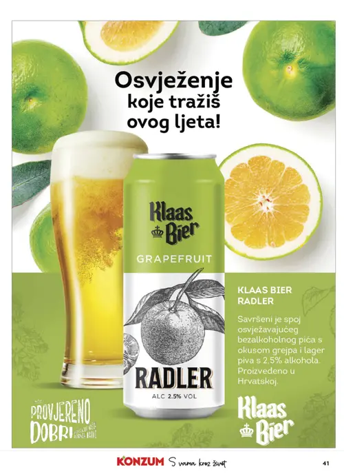 Konzum katalog — stranica 41 (vrijedi 08. 07. 2026.–14. 07. 2026.)