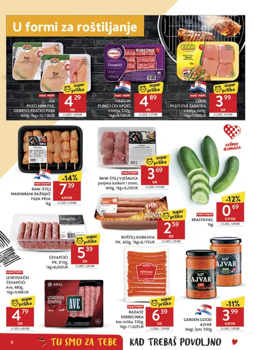 Konzum katalog — stranica 6 (vrijedi 08. 07. 2026.–14. 07. 2026.)