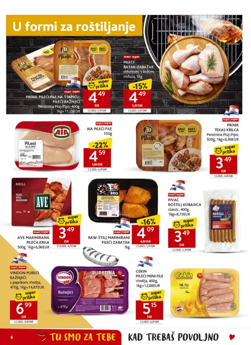 Konzum katalog — stranica 6 (vrijedi 15. 07. 2026.–21. 07. 2026.)