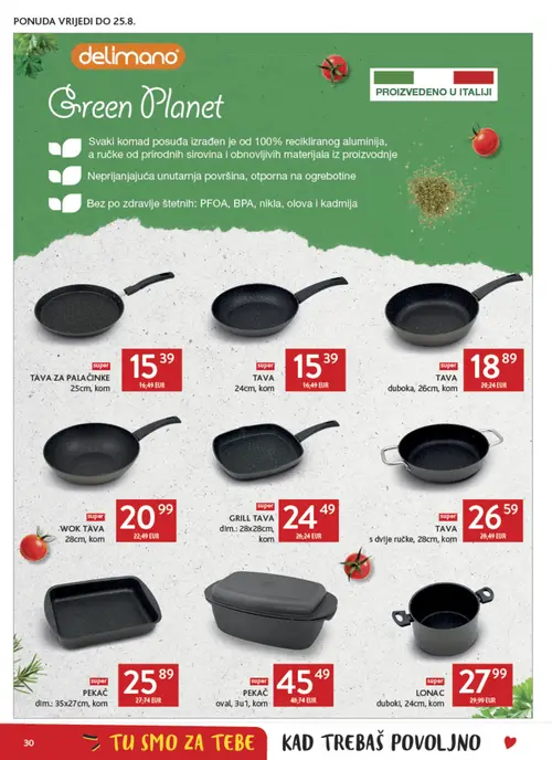 Konzum katalog — stranica 30 (vrijedi 12. 08. 2026.–18. 08. 2026.)