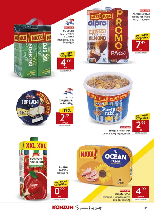 Konzum katalog — stranica 11 (vrijedi 09. 09. 2026.–15. 09. 2026.)
