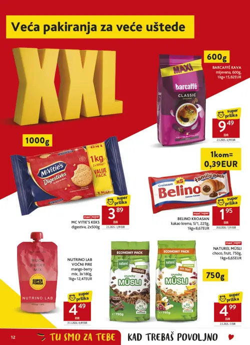 Konzum katalog — stranica 12 (vrijedi 09. 09. 2026.–15. 09. 2026.)
