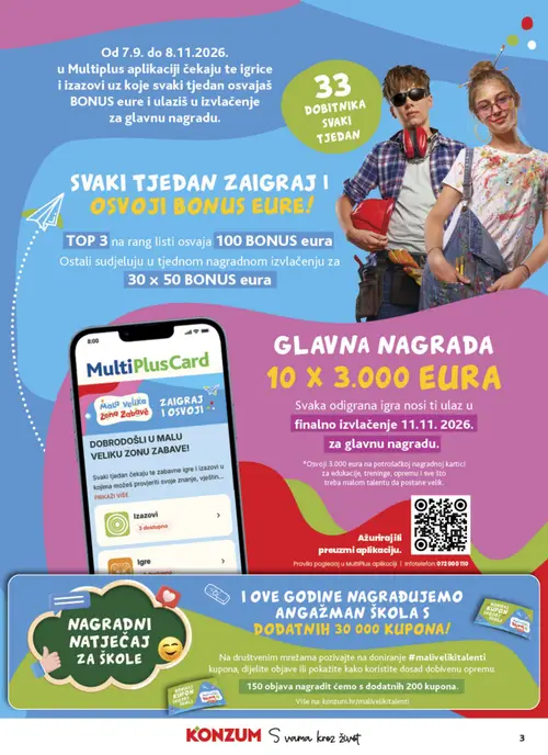 Konzum katalog — stranica 3 (vrijedi 23. 09. 2026.–29. 09. 2026.)