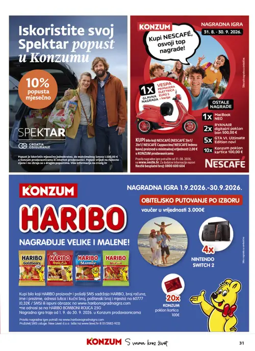 Konzum katalog — stranica 31 (vrijedi 23. 09. 2026.–29. 09. 2026.)