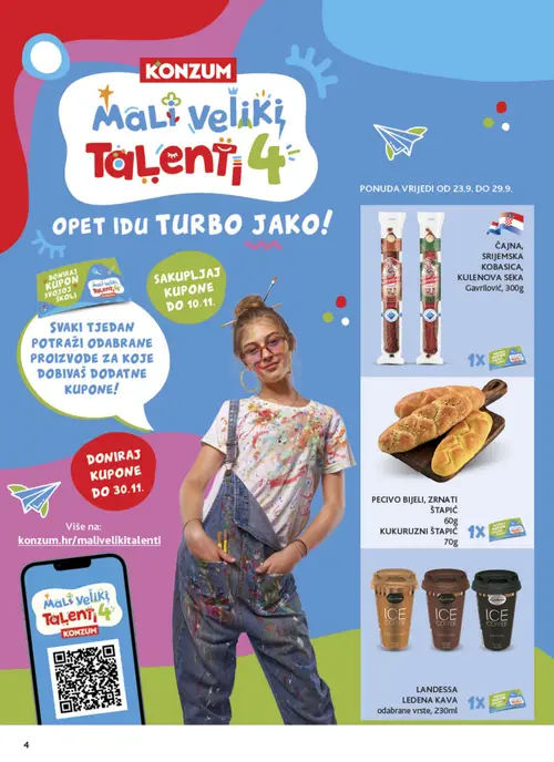 Konzum katalog — stranica 4 (vrijedi 23. 09. 2026.–29. 09. 2026.)