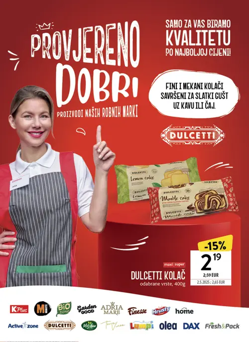Konzum katalog — stranica 33: Dulcetti Kolač (vrijedi 30. 09. 2026.–06. 10. 2026.)