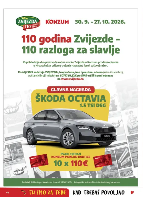 Konzum katalog — stranica 48 (vrijedi 30. 09. 2026.–06. 10. 2026.)