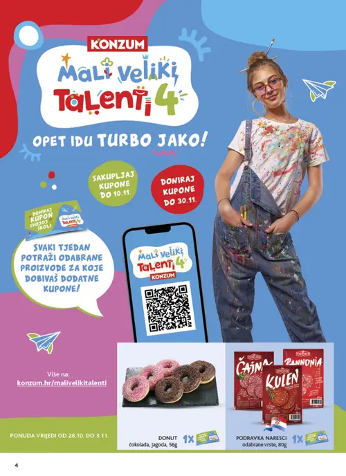Konzum katalog — stranica 4 (vrijedi 28.10.–03.11.2026.)