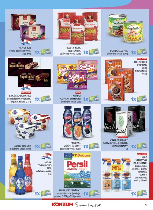 Konzum katalog — stranica 5 (vrijedi 28.10.–03.11.2026.)