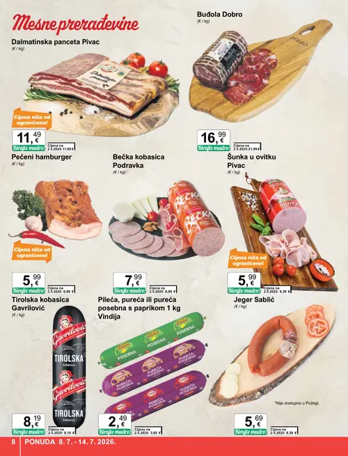 KTC katalog — stranica 8 (vrijedi 08. 07. 2026.–14. 07. 2026.)