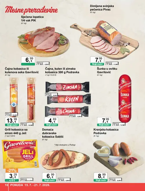 KTC katalog — stranica 10 (vrijedi 15. 07. 2026.–21. 07. 2026.)