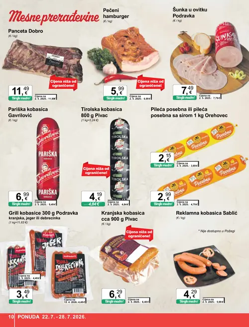 KTC katalog — stranica 10 (vrijedi 22. 07. 2026.–28. 07. 2026.)