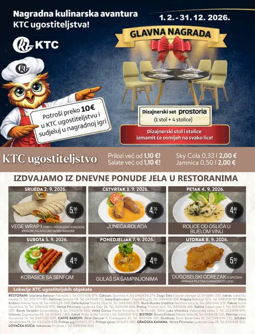 KTC katalog — stranica 39: Jamnica (vrijedi 02. 09. 2026.–08. 09. 2026.)