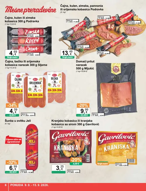 KTC katalog — stranica 6 (vrijedi 09. 09. 2026.–15. 09. 2026.)