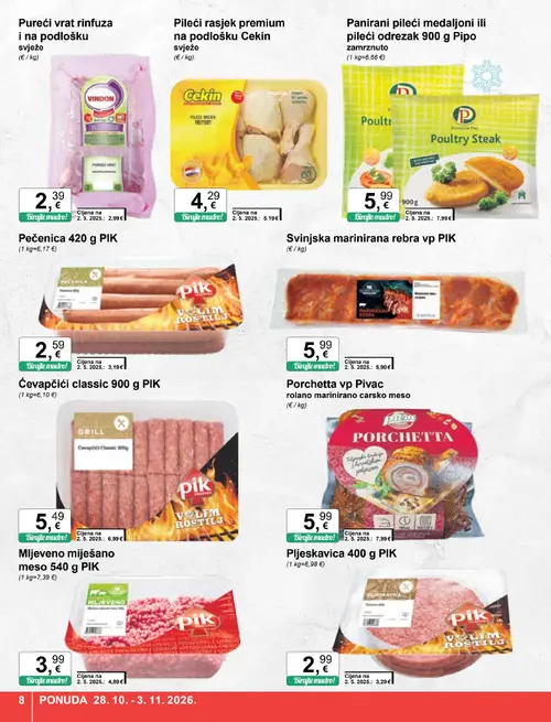 KTC katalog — stranica 8 (vrijedi 28.10.–03.11.2026.)