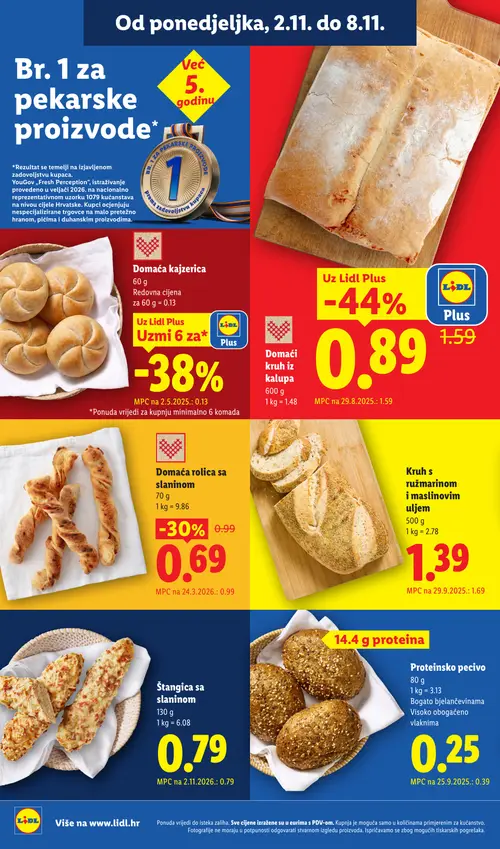 Lidl katalog — stranica 6 (vrijedi 02.11.–08.11.2026.)