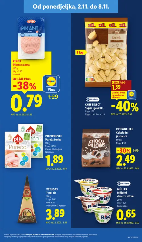 Lidl katalog — stranica 9 (vrijedi 02.11.–08.11.2026.)