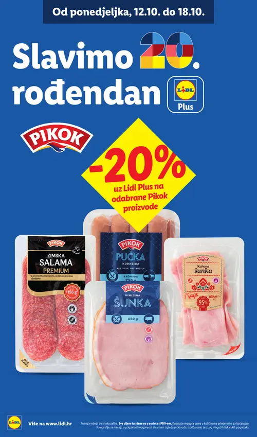 Lidl katalog — stranica 12: PIKOK Zimska salama Premium (vrijedi 12.10.–18.10.2026.)