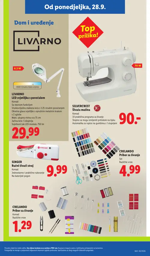 Lidl katalog — stranica 35 (vrijedi 28. 09. 2026.–04. 10. 2026.)