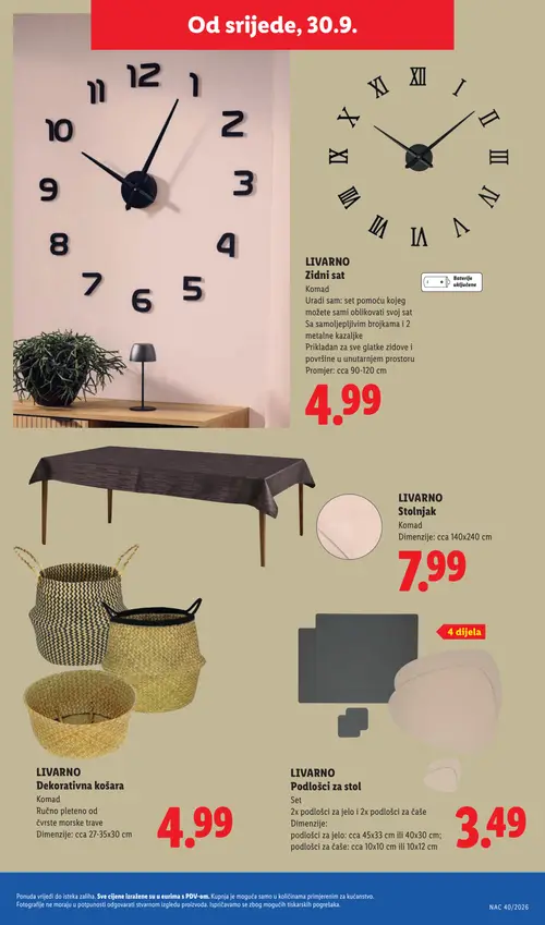 Lidl katalog — stranica 49 (vrijedi 28. 09. 2026.–04. 10. 2026.)