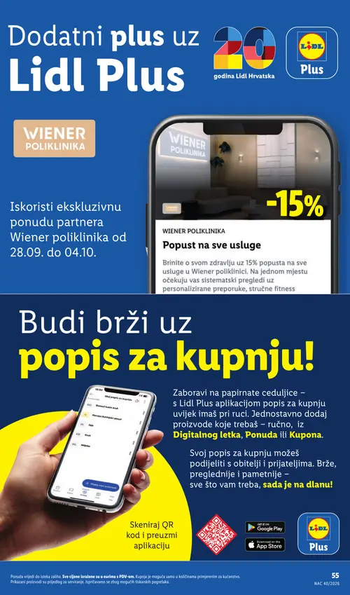 Lidl katalog — stranica 55 (vrijedi 28. 09. 2026.–04. 10. 2026.)