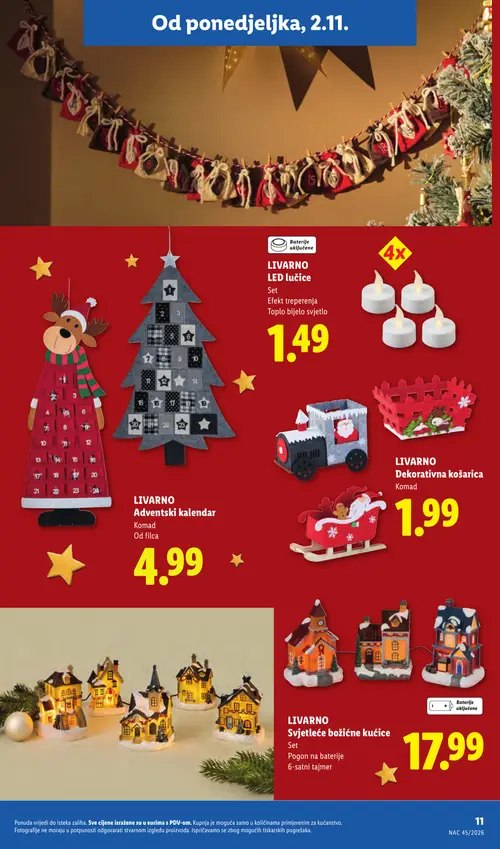 Lidl katalog — stranica 11 (vrijedi 02.11.–31.12.2026.)