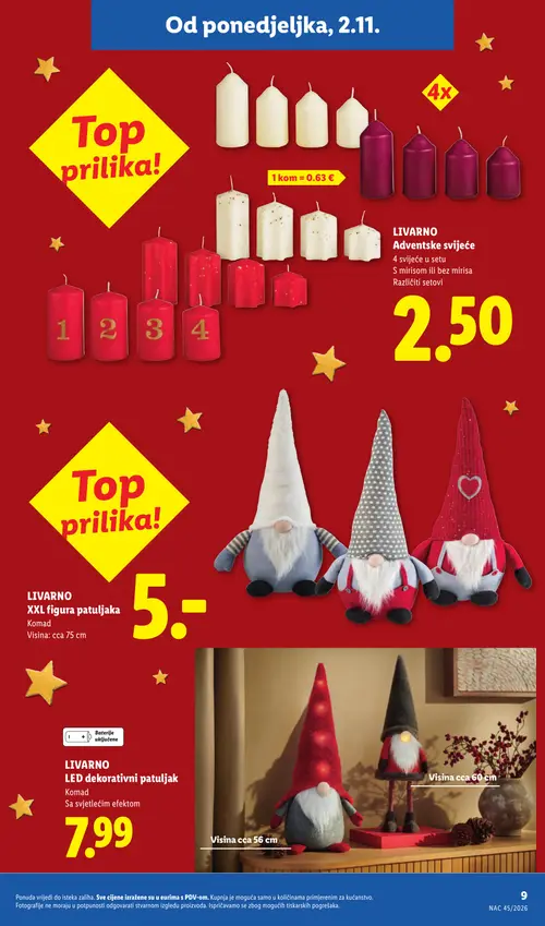 Lidl katalog — stranica 9 (vrijedi 02.11.–31.12.2026.)