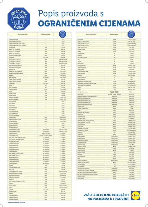 Lidl katalog — stranica 1: Kukuruzne pahuljice, Kajzerica, Gris - pšenična krupica TIP 400, Piškote (vrijedi 15. 03. 2025.–31. 12. 2026.)
