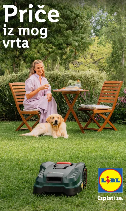 Lidl katalog — stranica 1: PARKSIDE PARKSIDE robot za rezanje trave (vrijedi 23. 02. 2026.–01. 07. 2026.)
