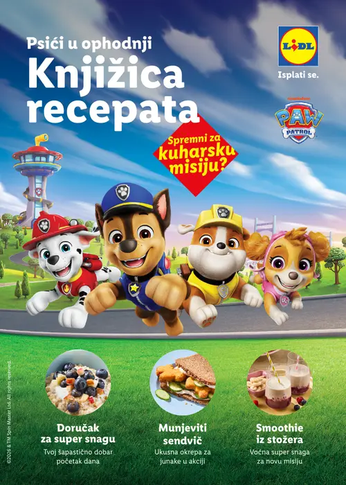 Lidl katalog — stranica 1 (vrijedi 20. 07. 2026.–30. 08. 2026.)