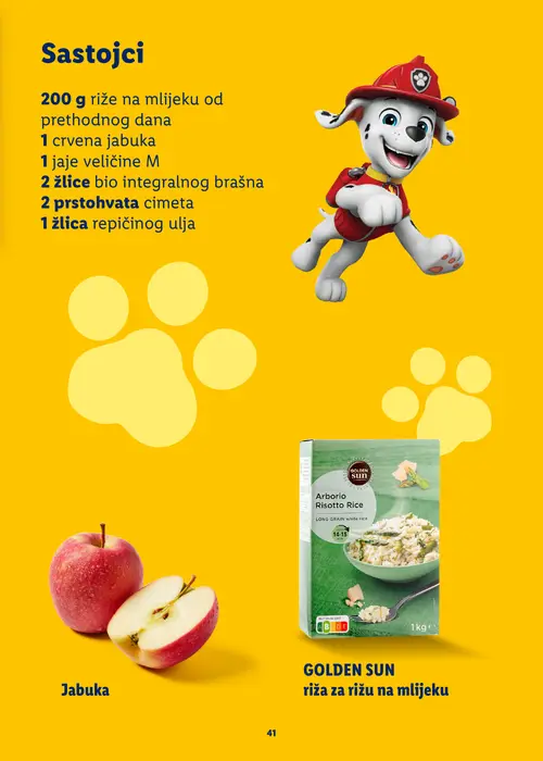 Lidl katalog — stranica 41: GOLDEN SUN Arborio Risotto Rice (vrijedi 20. 07. 2026.–30. 08. 2026.)