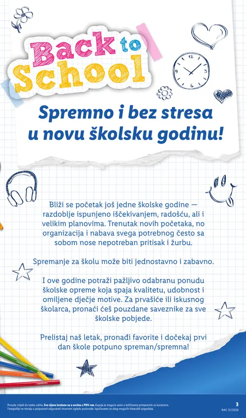 Lidl katalog — stranica 3 (vrijedi 29. 07. 2026.–01. 09. 2026.)