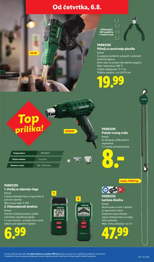 Lidl katalog — stranica 37 (vrijedi 03. 08. 2026.–09. 08. 2026.)