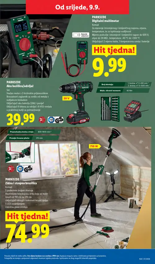 Lidl katalog — stranica 43 (vrijedi 07. 09. 2026.–13. 09. 2026.)