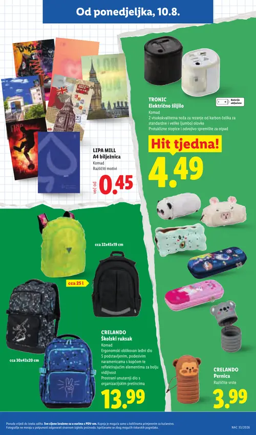 Lidl katalog — stranica 31 (vrijedi 10. 08. 2026.–16. 08. 2026.)