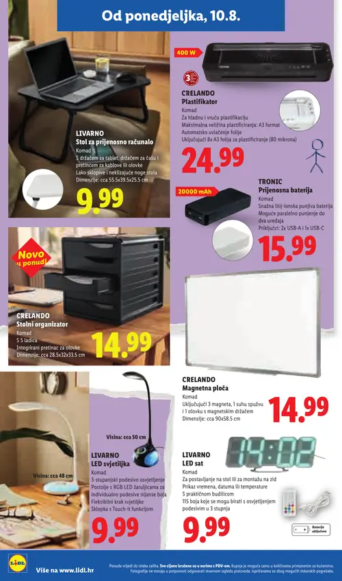 Lidl katalog — stranica 32 (vrijedi 10. 08. 2026.–16. 08. 2026.)