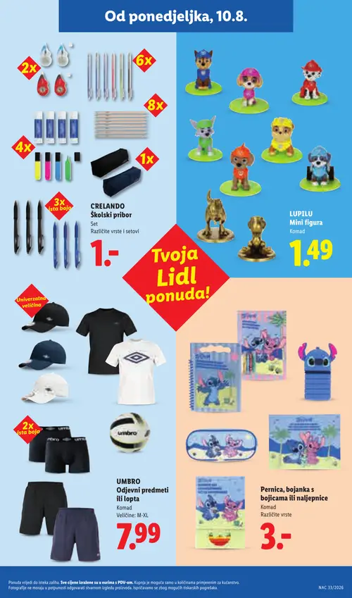 Lidl katalog — stranica 35 (vrijedi 10. 08. 2026.–16. 08. 2026.)
