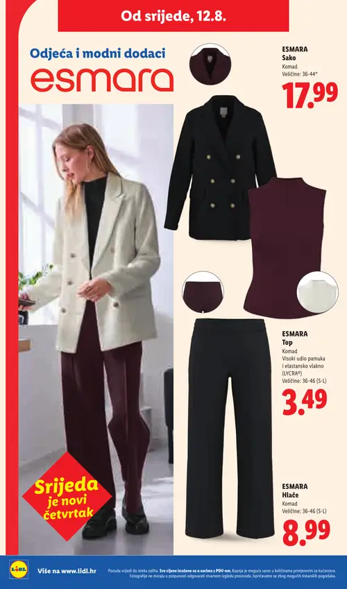 Lidl katalog — stranica 42 (vrijedi 10. 08. 2026.–16. 08. 2026.)