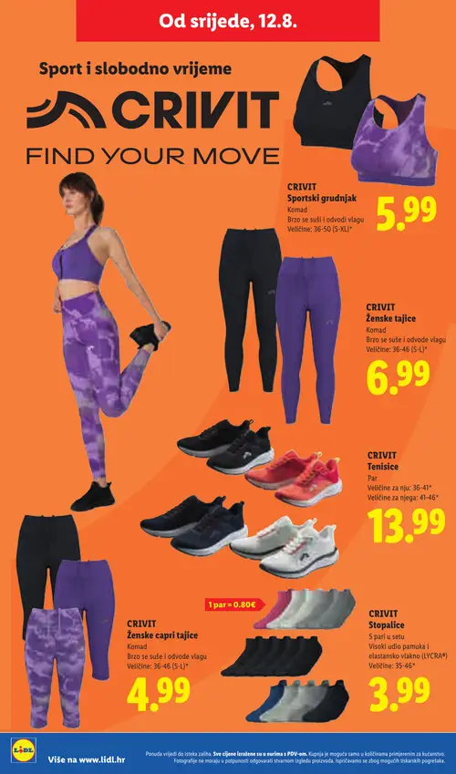 Lidl katalog — stranica 46 (vrijedi 10. 08. 2026.–16. 08. 2026.)