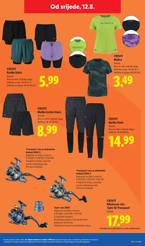 Lidl katalog — stranica 47 (vrijedi 10. 08. 2026.–16. 08. 2026.)