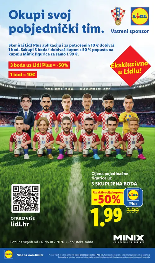 Lidl katalog — stranica 26: Lidl Minix figurica, Lidl Minix figurica (vrijedi 13. 07. 2026.–19. 07. 2026.)